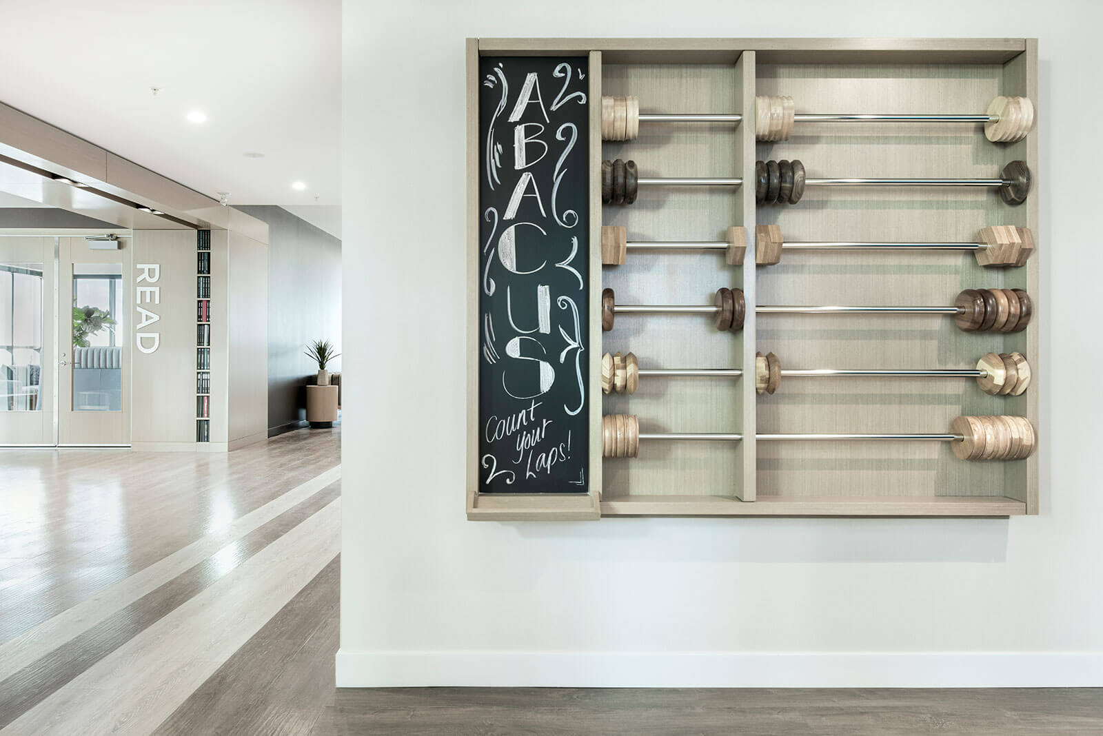 Village Centre - Walking Track Abacus