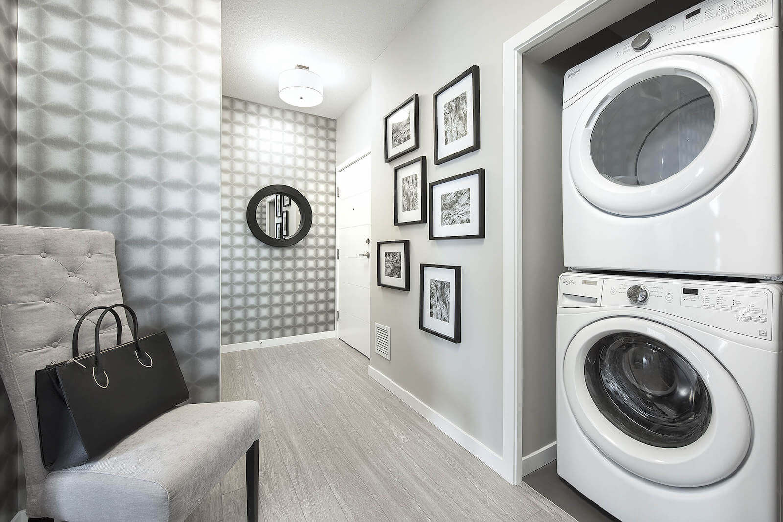 Calligraphy - Front Entrance & Laundry