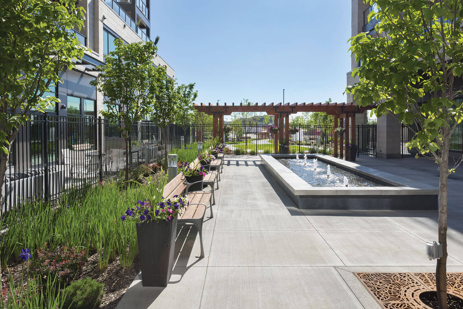 Journey Club Private Courtyard