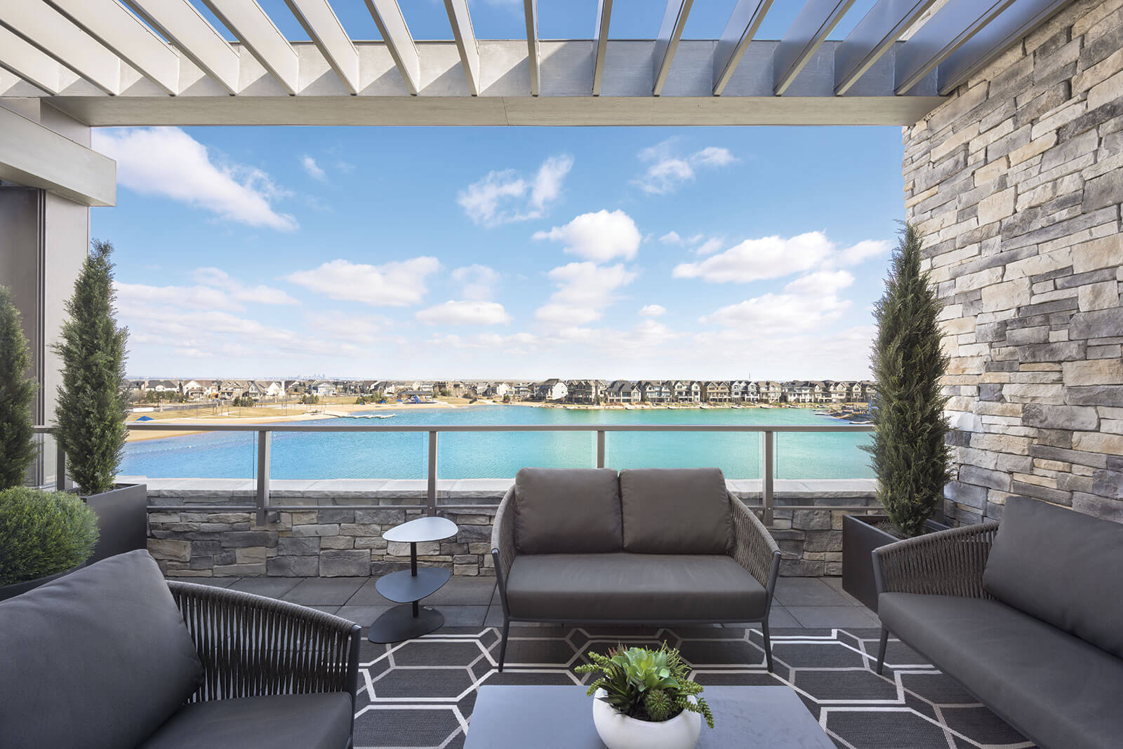 Reflection Balcony - View of Mahogany Lake